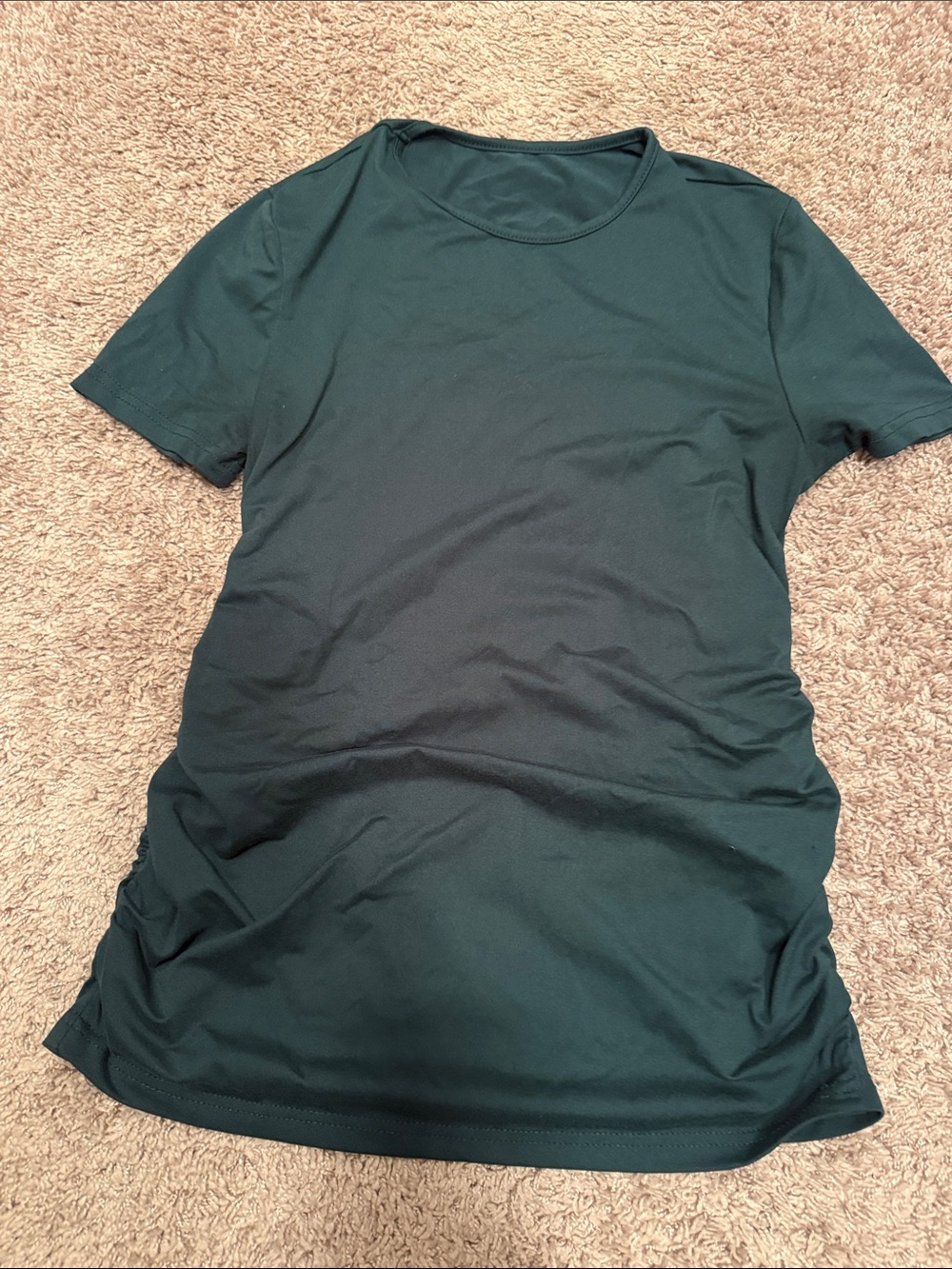 SHEIN Women's Short Sleeve Top in Green Size Small (4)